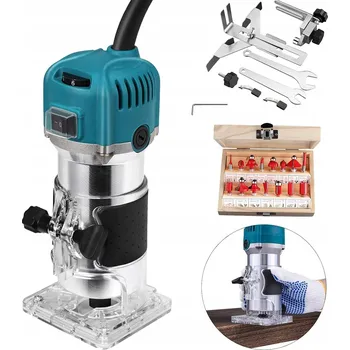 Frézka Ořezávač hran, frézka, úchyt 6,35 mm, 800 W