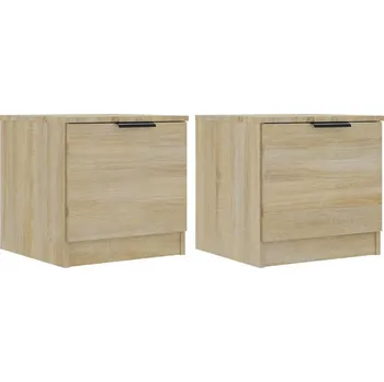 Noční stolek Noční stolek dub sonoma 40 x 39 x 40 cm, materiál: dřevotříska