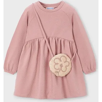 Dívčí oblečení Dívčí šaty Mayoral 4926.6M.Mini.9BYA růžová 30X, vel. 116