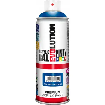 Barva ve spreji Akrylový lak ve vysokém lesku RAL 5005 Modrá PintyPlus 400 ml