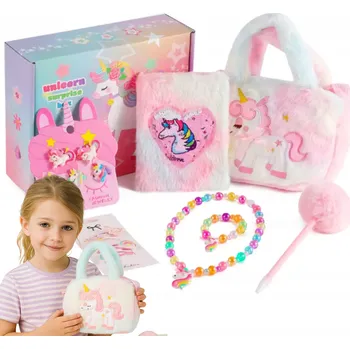 kreativní sada SADA DENÍKŮ DÁREK JEDNOROŽEC KREATIVNÍ PRO DĚTI k Vánocům