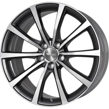 Auto-moto BROCK Alu Kola Brock B32 7.5x19 5x112 ET53.5 Himalaya Grey Voll-Poliert (HGVP) 66.6