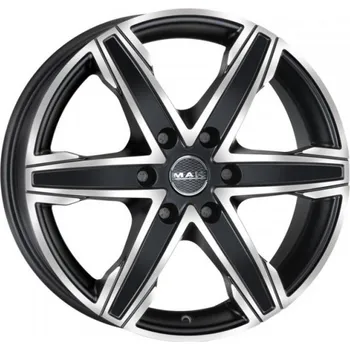 Alu kolo MAK Alu Kola Mak King6 7.5x17 6x114.3 ET45 Ice Black 66.1