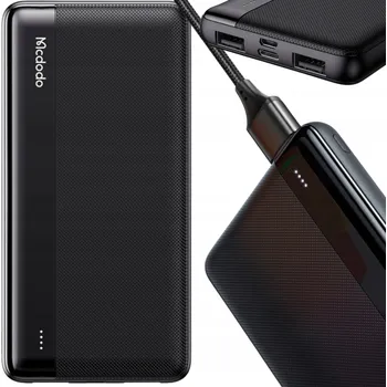 Powerbanka Powerbank McDodo 10000 mAh černý
