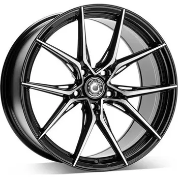 Alu kolo WRATH ALLOY WHEELS Alu Kola WRATH ALLOY WHEELS WF-X 9x20 5x112 ET40 Black Polished 73.1