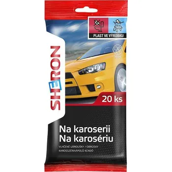 Autokosmetika SHERON Ubrousky na karoserii 20 ks SHR 1720022