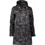 Kabát Altisport černý klasický s kapucí velikost S