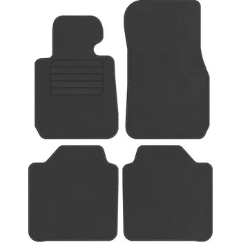 autokoberec Kobercové rohože Edecor velurové 4 ks