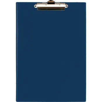 Podložka s klipem A4, tmavě modrá Tres