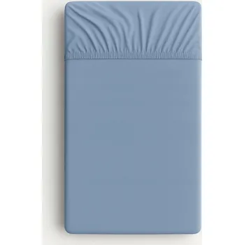 Prostěradlo Prostěradlo bavlněné s gumou do postýlky 120x60 cm - špinavě modrá