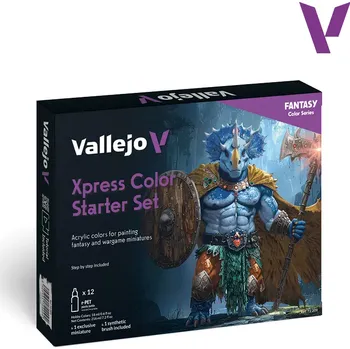 Příslušenství k deskovým hrám Vallejo Xpress Color Starter Set - 72.209 (English; NM)