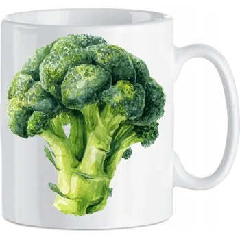 Keramický hrnek s potiskem Brokolice Zelenina