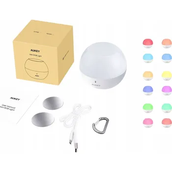 Lampička Stolní lampička Aukey LT-ST23 bílá, výkon až 2 W