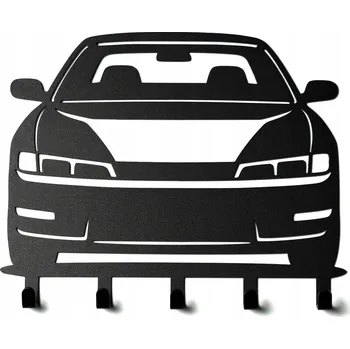 Věšák Věšák na klíče Nissan S14 VELKÝ 25cm Černý Dárek Gadget Tuning JDM