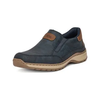 Pánské polobotky Polobotky Rieker 03365-14 Tmavomodrá 42