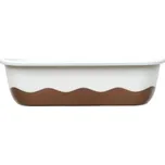 Plastia Samozavlažovací truhlík Mareta 60 slonová kost sv./bronz