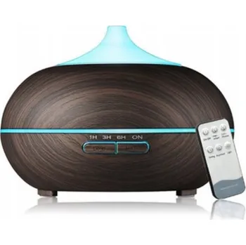 Zvlhčovač vzduchu ZVLHČOVAČ VZDUCHU VZDUCHU NOČNÍ NOČNÍ LAMPA VŮNĚ DIFUZÉR AROMATERAPIE RGB + DÁLKOVÉ OVLÁDÁNÍ