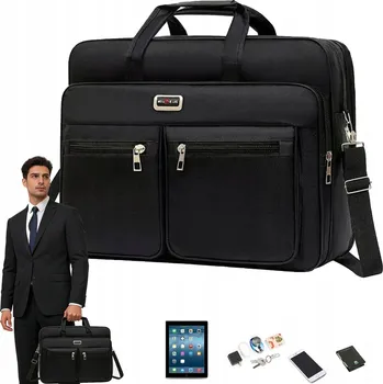 Pánská TAŠKA přes rameno na NOTEBOOK, DOKUMENTY do PRÁCE, ŠKOLY, BUSINESS
