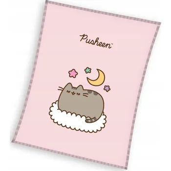 deka Deka Carbotex 130 x 160 cm barevná Pusheen zvířátka