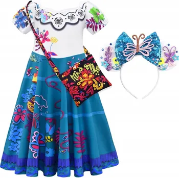 Karnevalový kostým Kostým Převlek Mirabel Madrigal pro Dítě Sada 110cm