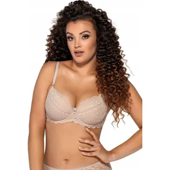 Podprsenka Ava push-up podprsenka béžová velikost 70E