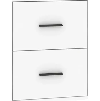 Noční stolek Bílá noční stolek 50 x 39 x 47 cm, materiál na bázi dřeva