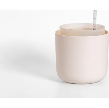 Květináč Plastia Samozavlažovací květináč Tolita ø 16 slonová kost