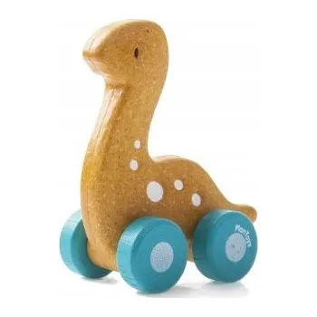 Dřevěná hračka Vozidlo dinosaurus