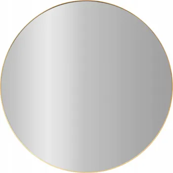 Zrcadlo Zrcadlo EDAXO nástěnné kulaté, kovový rám, 800 x 800 mm