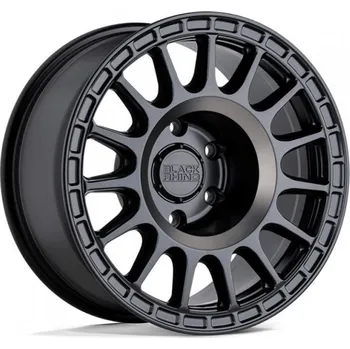 Alu kolo BLACK RHINO Alu Kola Black Rhino Sandstorm 7x15 5x114.3 ET15 Semi Gloss Black W/ Machined Dark Tint Ring 76.1