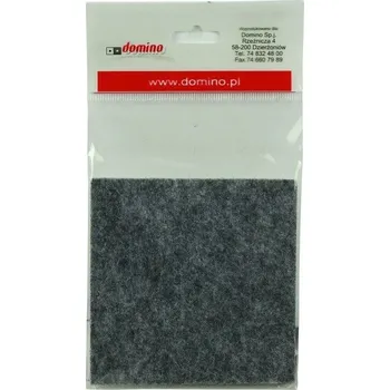 Podložka pod nábytek Filcová podložka Domino 10x10 cm černá