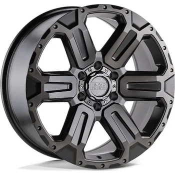 Alu kolo BLACK RHINO Alu Kola Black Rhino Wanaka 8.5x17 6x139.7 ET12 Matte Gunmetal W/ Brushed Face & Gunmetal Tint 112.1