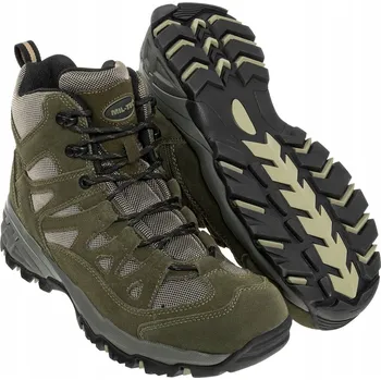 Pánská treková obuv Taktické trekové vojenské boty Mil-Tec Teesar Squad 5'' Olive 44