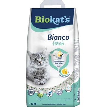 Biokat's Bianco Fresh Control bentonitové stelivo 10 l