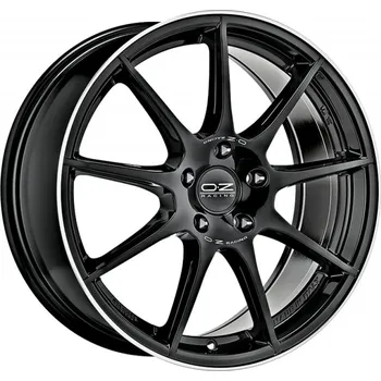 Alu kolo OZ Alu Kola Oz Veloce Gt 7.5x17 5x100 ET35 Gloss Black+Diamond Lip+Silver Lettering 68.1