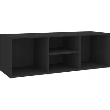 Botník Černá lavice s úložným prostorem na boty 105 x 35 x 35 cm