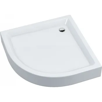 Sprchová vanička Sprchová vanička Onnline 80x80 cm půlkruhová R55, typ pro obklad, 16x80x80x5 cm