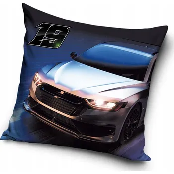 Povlak na dekorativní polštářek Povlak na polštář Sportovní auto Speed 19 40x40 cm