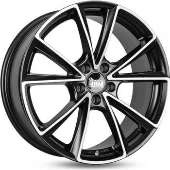 Disk MAM Alu Kola Mam A5 8X19 5X112 ET45 Matt Black Front Polish 66.6