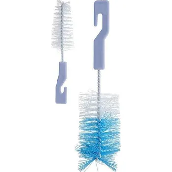 dudlíky BocioLand 6007 KARTÁČ NA ČIŠTĚNÍ LAHVÍ A DUDLÍKŮ 3 BARVY BOC0600