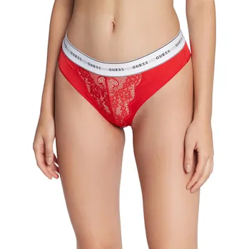 Dámské spodní prádlo Dámské tanga Guess O2BE00 KBBT0 G587 PLANET RED Velikost: L
