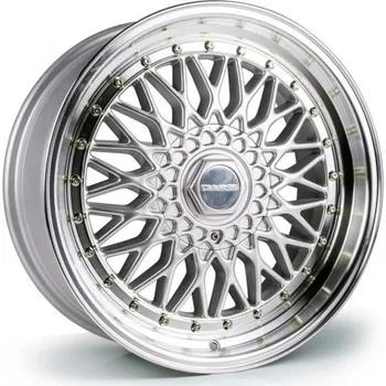 Alu kolo Dare Alu Kola Dare Rs 9.5x18 5x108 ET38 Silver Polished / Chrome Rivets 73.1
