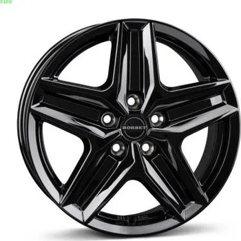 Alu kolo BORBET Alu kola BORBET CWZ 7.5x18 5x120 ET53 Black Glossy 65.1