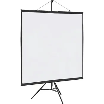 Projekční technika Projekční plátno 139x136 cm matné bílé se stativem 72'' 1:1