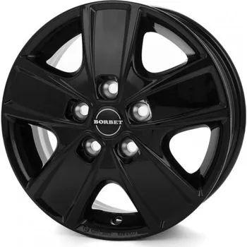 Alu kolo BORBET Alu kola BORBET CWG 6x16 5x118 ET68 Black Glossy 71.1