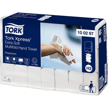 Papírový ručník Tork Xpress® Multifold 100297 ručníky, extra měkké, bílé, H2