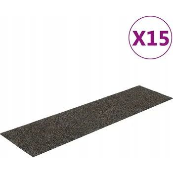 Rohožka Schodová rohožka antracitová 76 x 20 cm, polypropylen, 15 ks