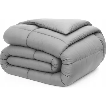 přikrývka ANTIALERGICKÁ PŘIKRÝVKA 200x220 ŠEDÁ CELOROČNÍ SUPER KVALITA TEPLÁ MĚKKÁ