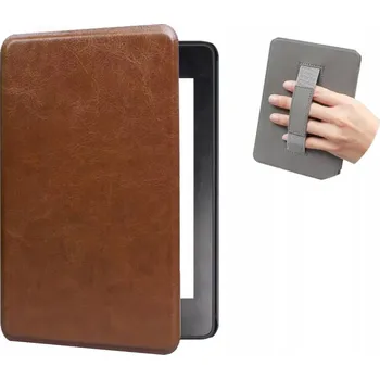 Pouzdro obal kožené s držákem pro Kindle Paperwhite 6 7" 12. generace