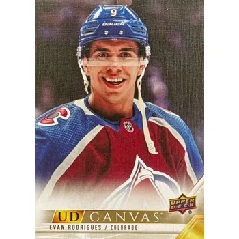 Karetní hra insert karta EVAN RODRIGUES 22-23 UD Extended Canvas číslo C289